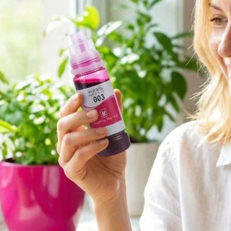 

Набор для заправки чернил 003 - совместим с чернилами на основе красителя и пигмента (L1110, L3110, L3120, L3150, L3210)