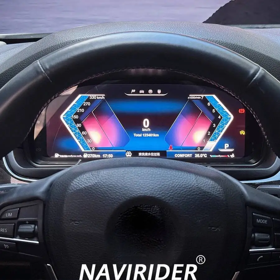 

Digital Instrument Speedometer LCD Upgrade Cluster for Mercedes BMW 5 6 7 Series X3 X4 X5 X6 GT F Class 2010-2017 Car Dashboard