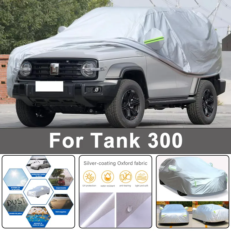 

For Tank 300 Outdoor Protection Full Car Covers Snow Cover Sunshade Waterproof Dustproof Exterior Car Accessories
