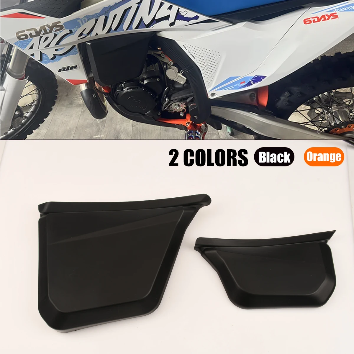 

Dirt Bike Left/Right Plastic Fuel Tank Protective Cover For KTM XC125 250 300 EXC150 EXC250 EXC300 EXC SIX DAYS HARDENDURO CKD