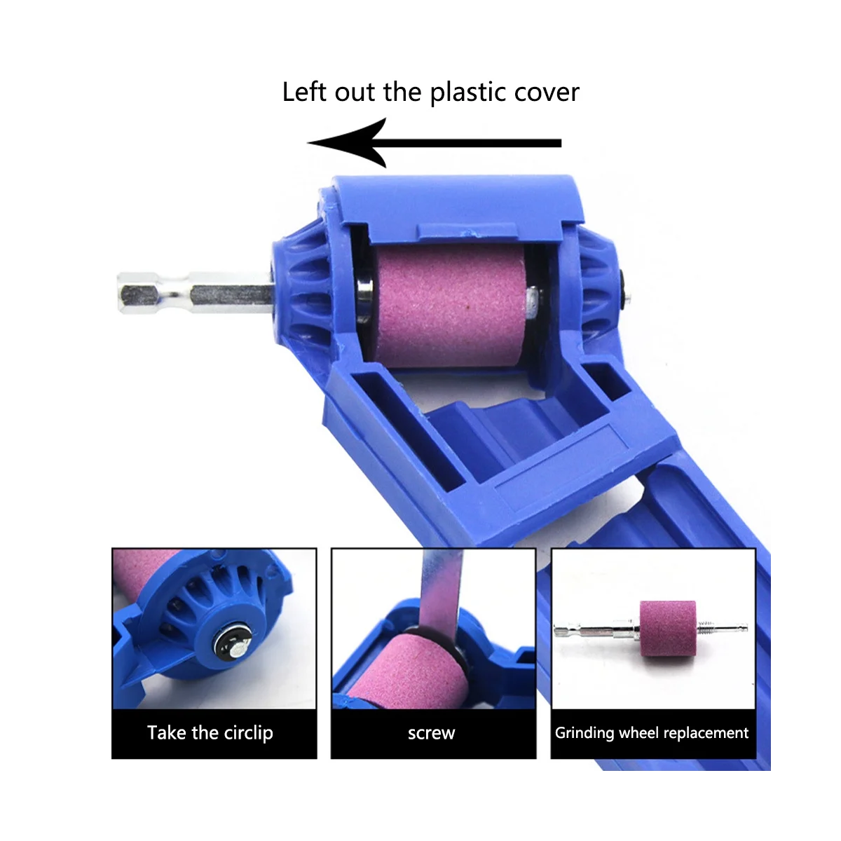 Portable Grinder Electric Drill Grinder Grinding Wheel Grinder Twist Drill Grinder Multifunctional Repair Tool