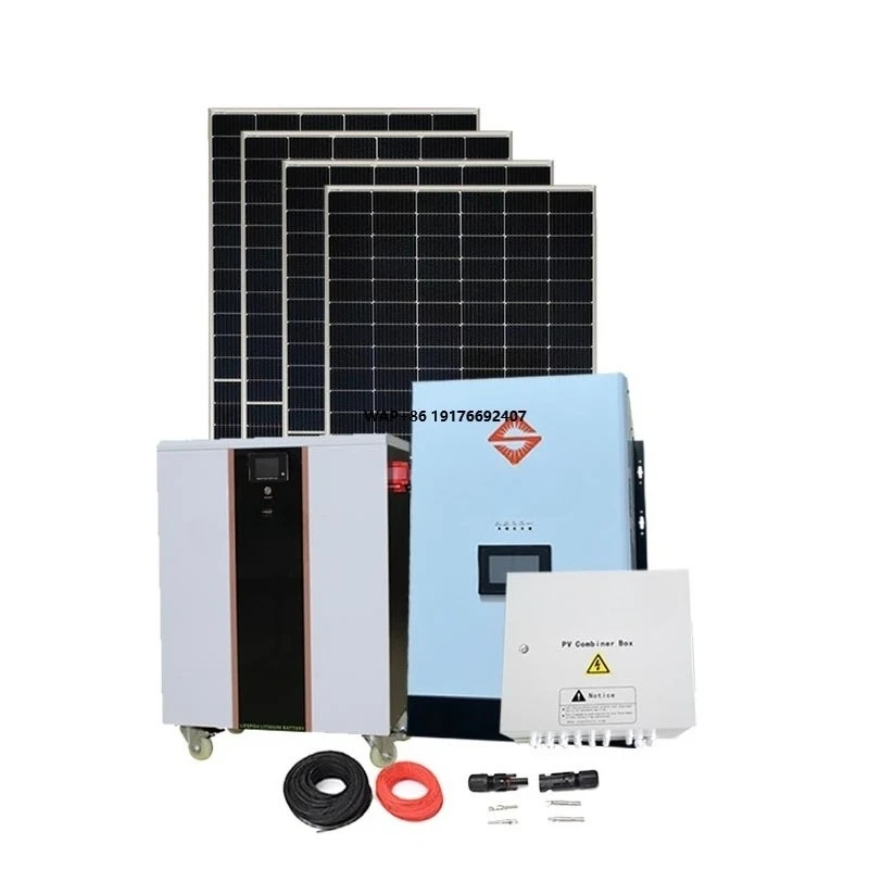 Complete Home Use Solar Power System 8kw 10Kw Hybrid Off Grid Solar Energy System With Solar Panel System