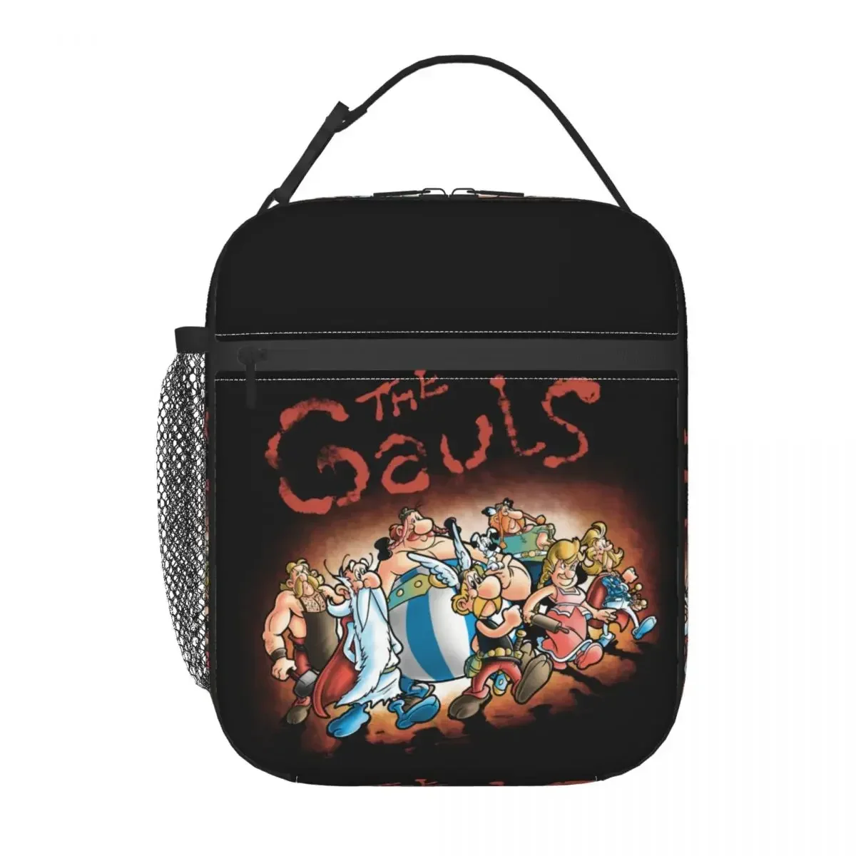 The Gauls Insulated Lunch Bag for Outdoor Picnic Asterix And Obelix Resuable Thermal Cooler Bento Box Women Kids