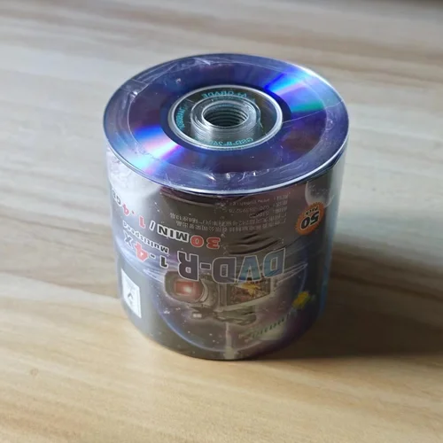 Imagen 2 del producto 50 Uds. Mini discos grabables en blanco DVD-R de 8cm para cámara 1,4 GB/30MIN