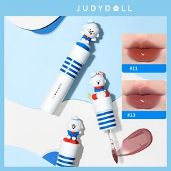 Judydoll Iced Tea Watery Light Lip Glaze Never Family Water Lip Gloss glass jelly Liquid Lipstick 3g Womon Beauty Makeup