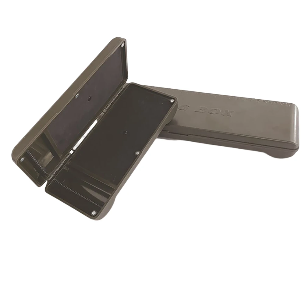 صندوق صيد سمك الشبوط البلاستيكي مقاوم للماء خطافات دوارة لصيد سمك الشبوط صندوق منظم خفيف الوزن مقاوم للتصادم لمستلزمات الصياد #4