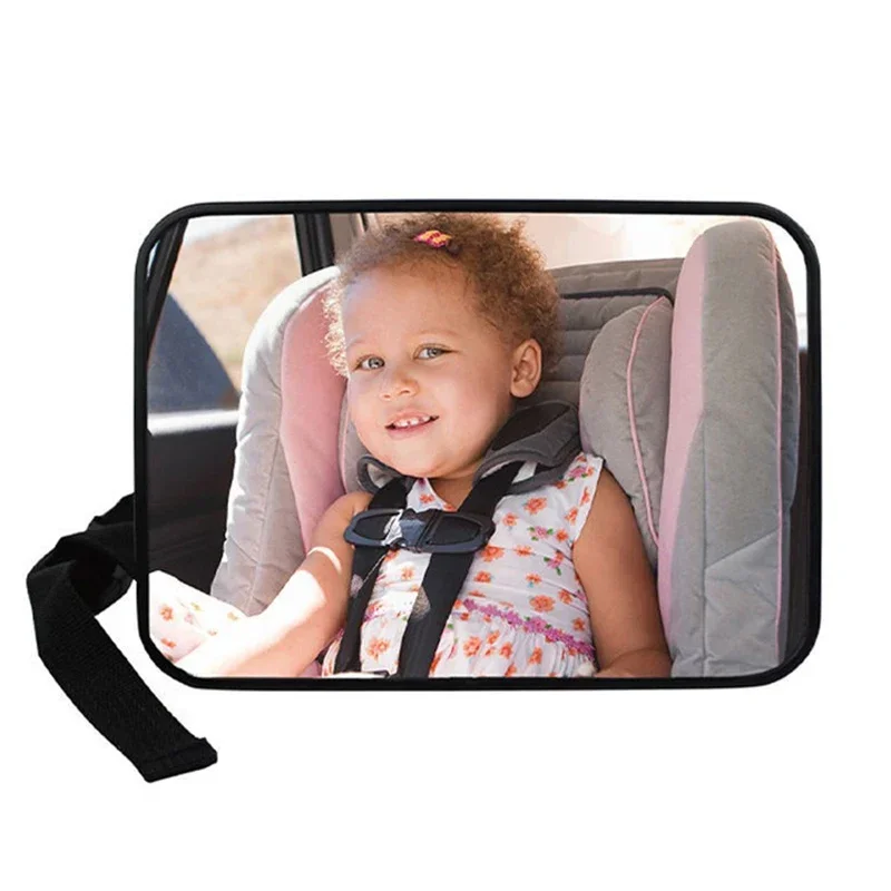 Adjustable Wide Car Rear Seat View Mirror Baby/Child Seat Car Safety Mirror Monitor Headrest Car Interior Mirror