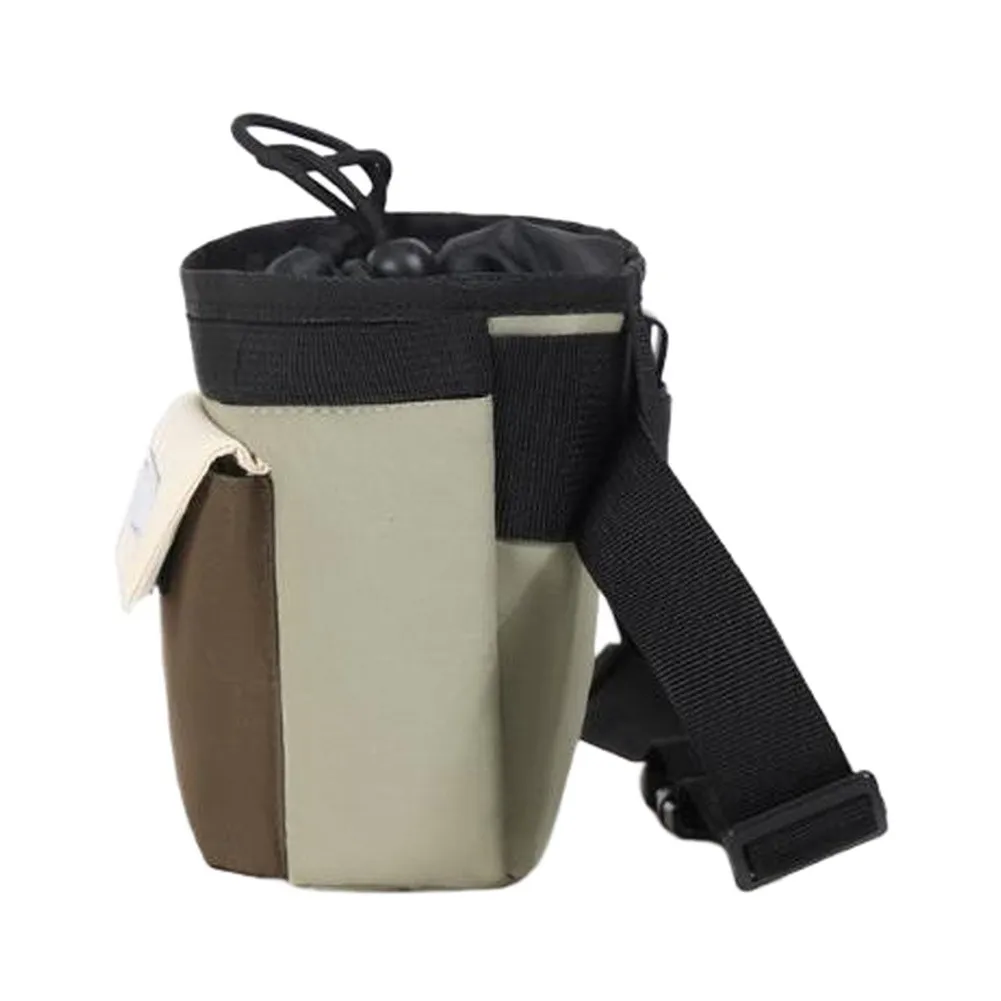 Foldable Oxford Cloth Dog Treat Bag With Adjustable Waist Belt For Outdoor Training Walking Feeding Storage Pouch Accessories