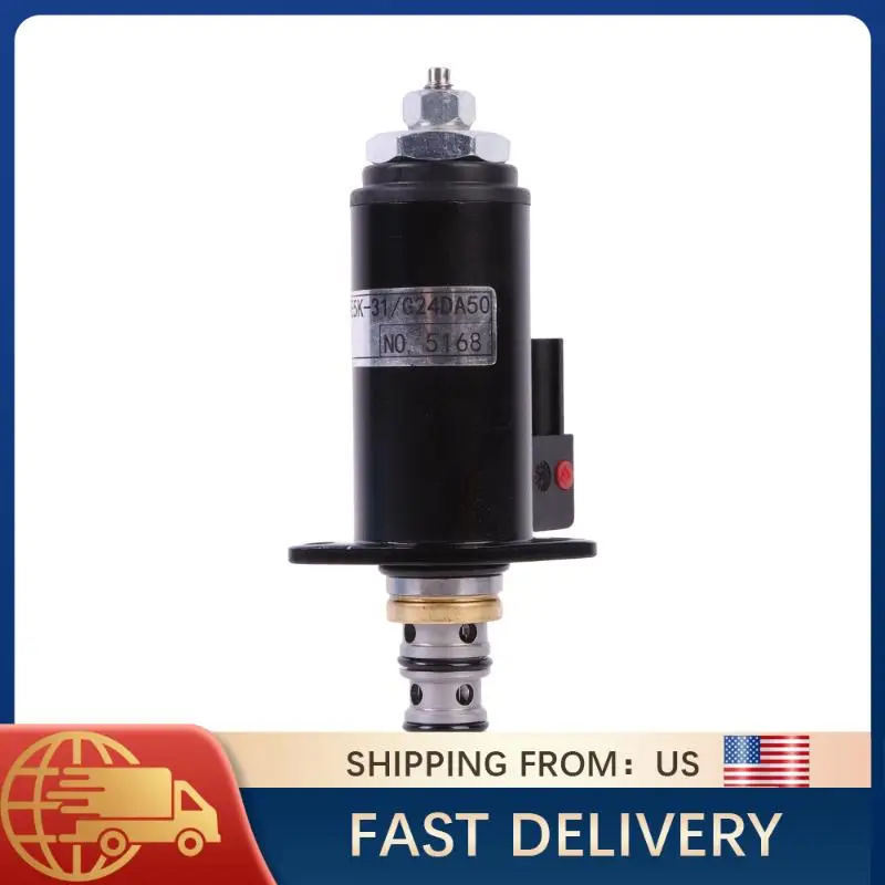 

Электромагнитный клапан для экскаватора Kobelco SK200 SK210 SK230 SK235 SK240 SK250-6E, гидравлическое управление YB35V00013F1 KWE5K-31/G24DA50