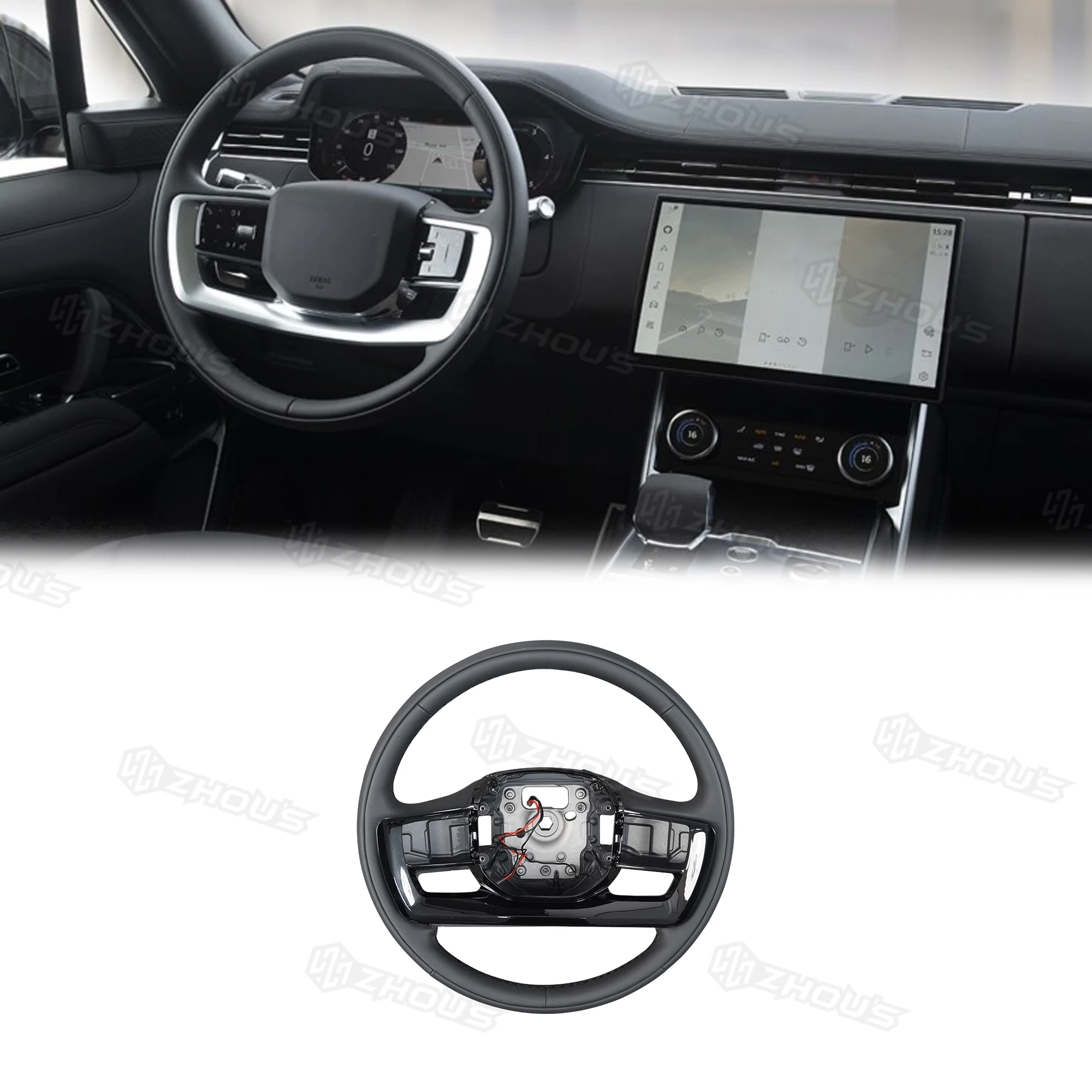 

Oem Various Series Suitable Car Bodykit Carbon Fiber Steering Wheel for New Range Rover Parts
