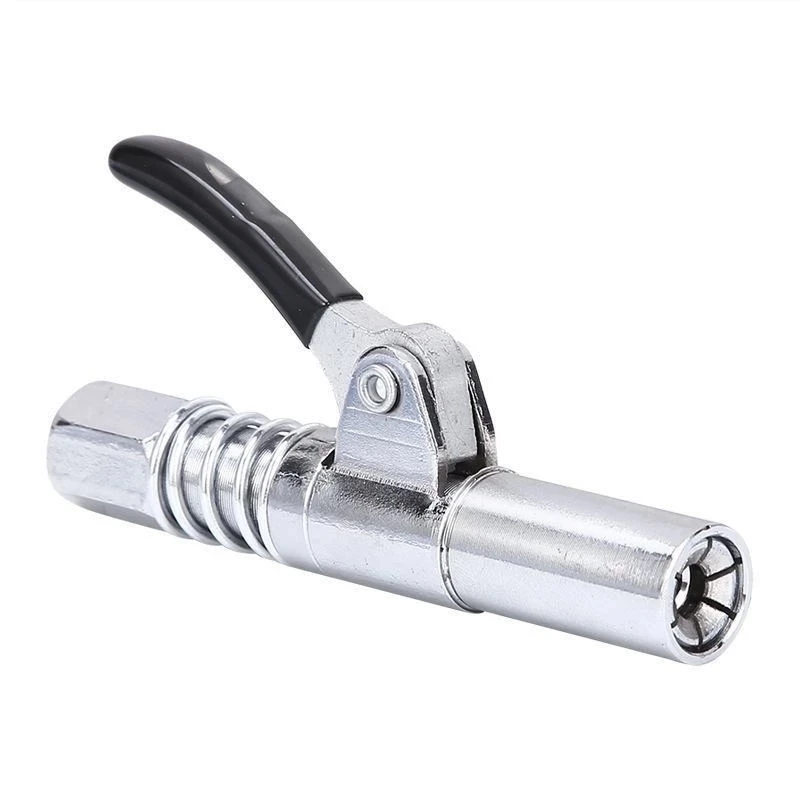 1pc New Grease Coupler Heavy-Duty Quick Release Grease Gun Coupler NPTI/8 10000PSI Two Press Easy to Push Accessories