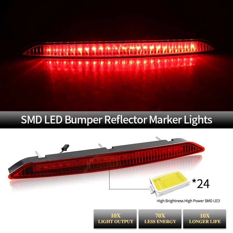 LED Car Third Brake Light Red/Black Lens Tail Rear Stop Signal Lamp For BMW Z4 E85 2002-2009 OEM#:63256930246  Auto Accessories - view 3