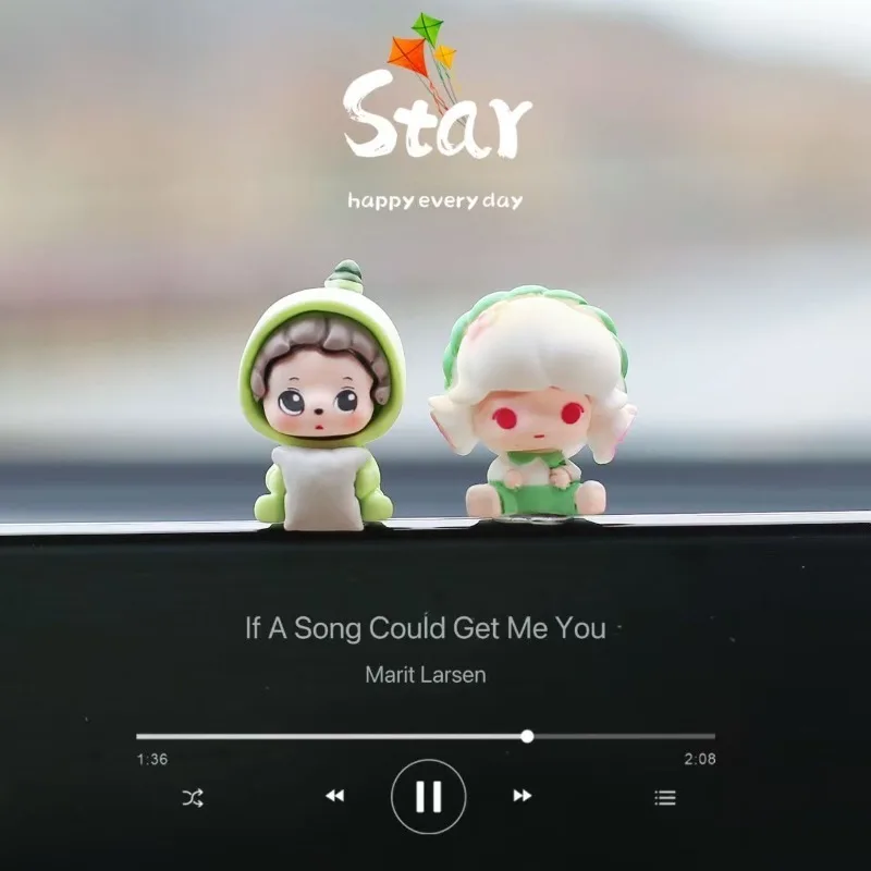 

For Leapmotor Avatr Zeekr Car Instrument Panel Small Decorations Trendy Car Screen Ornaments Accessories