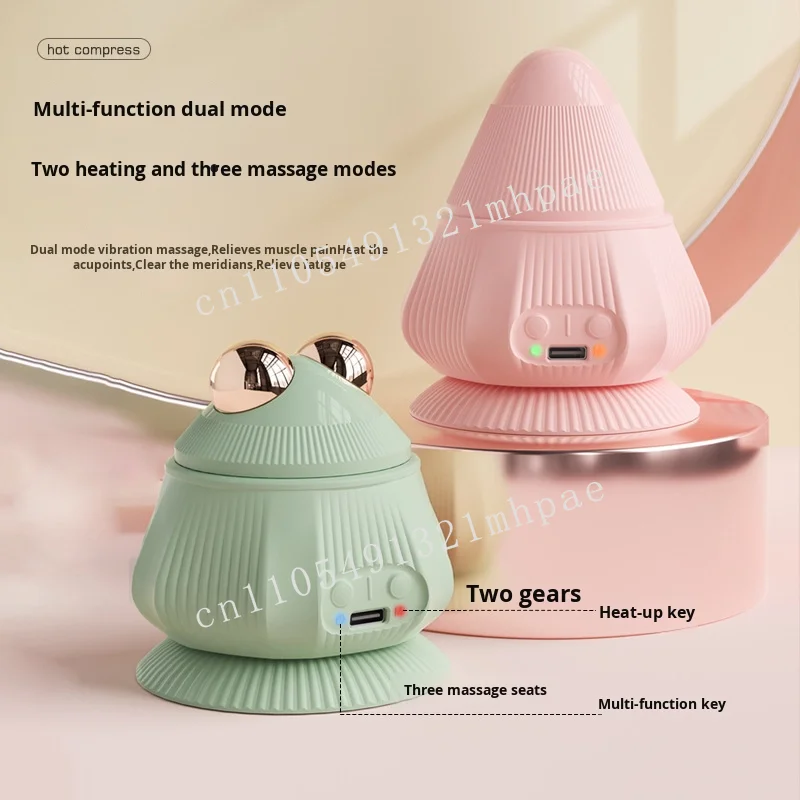 

Multi-head silicone massager household electric fascia ball shoulder back muscle relaxation baseball roller