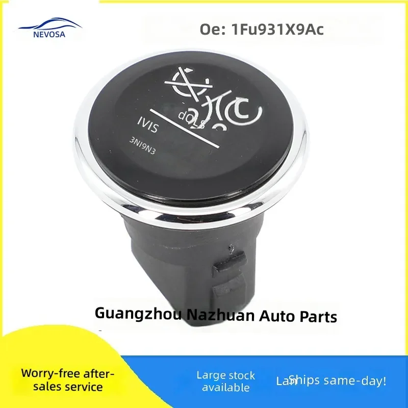 For Dodge Jeep Chrysler 1FU931X9AC One Button Start Switch Ignition Push Button Starter