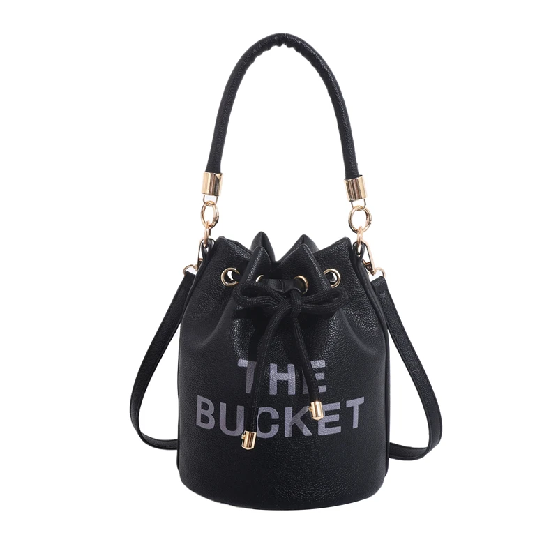 Bucket Bag Female Designer Bags Colorful Fashion Women Clutch 2024 Small Leather Bucket Purse Crossbody Handbags Hobo Satchel