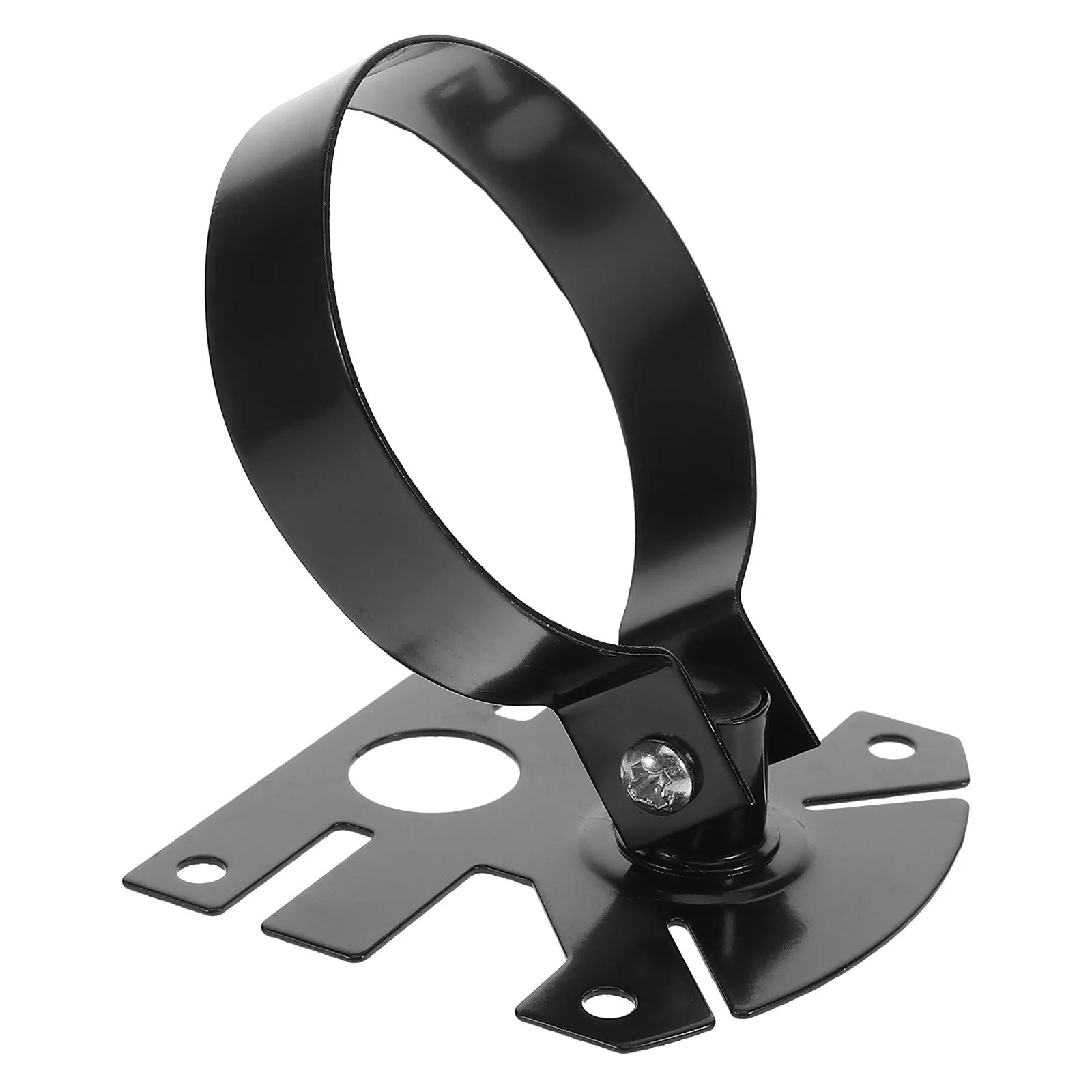 

Black Adjustable 52mm Iron Gauge Holder Single Hole Meter Pod Swivel Gauge Mount Car Interior Modification Decoration