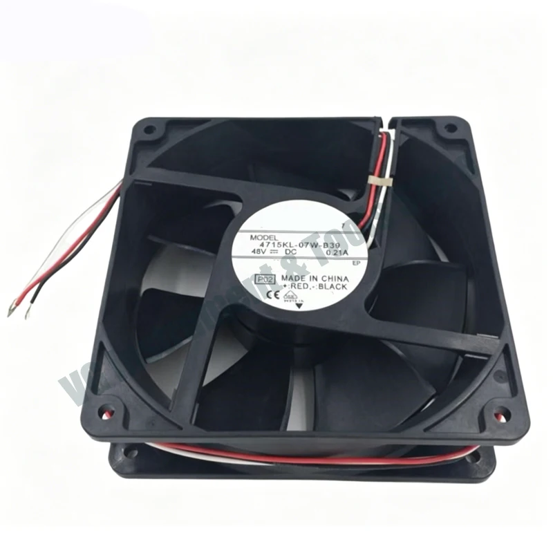 Neu für NMB 4715KL-07W-B39 12038 48V 0,21A Kühlerlüfter, hohe Effizienz, zuverlässige industrielle und Server-Anwendung – Detail 1