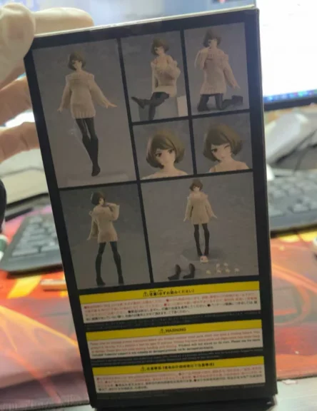 

Original Max Factory Figma#574 Female Body Off-shoulder Sweater Dress Action Figure Figure Model