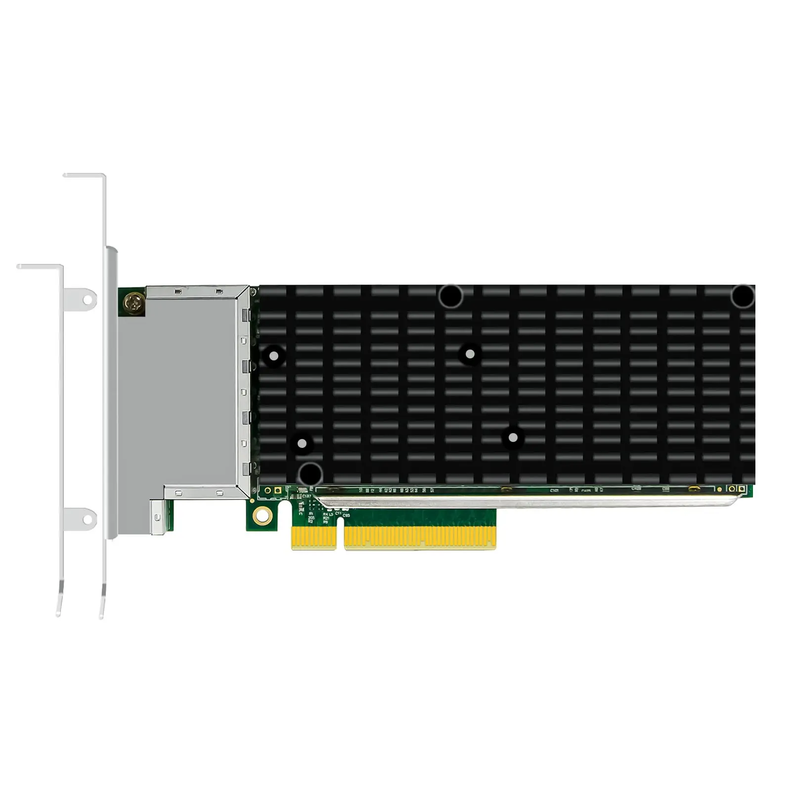 بطاقة شبكة إيثرنت RJ45 ذات 4 منافذ مع وحدة تحكم Intel X710 وواجهة PCIE 3.0X8 #1