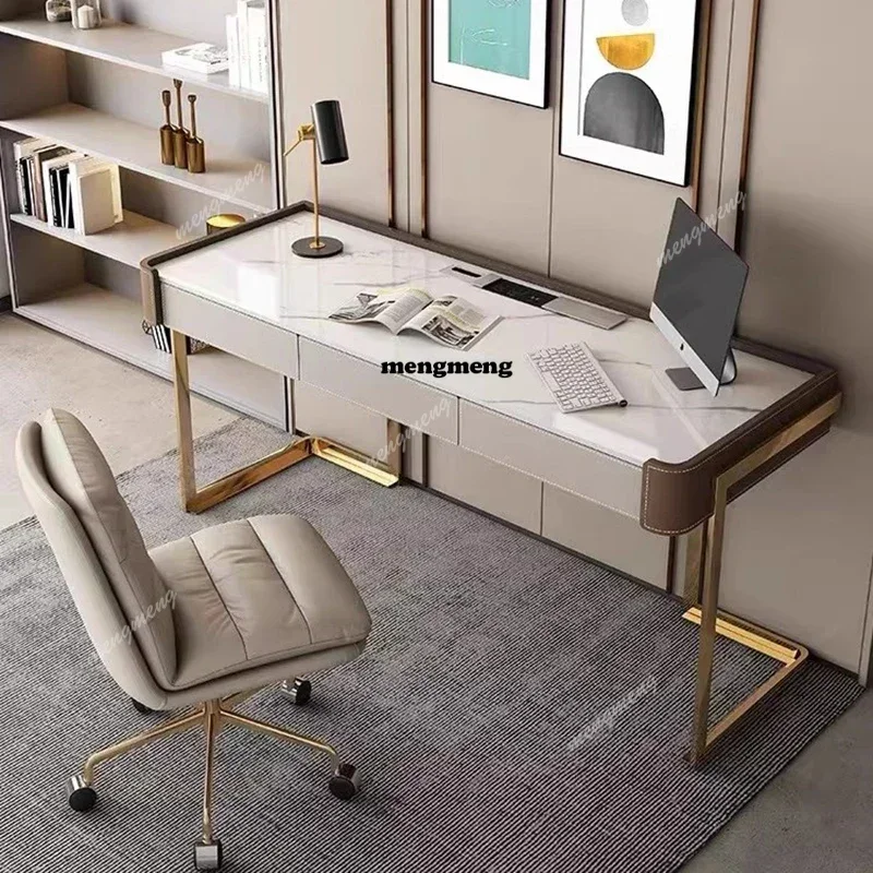 

Office Computer Desks Living Room Vanity Makeup Reading Bedroom Coffee Storage Table Nail Ergonomic Tavolo Salon Furniture