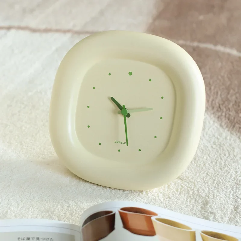 Silent Bubble Wall Clock - Simple Modern Design For Living Room & Bedroom Non-ticking Decorative Home Wall Decor