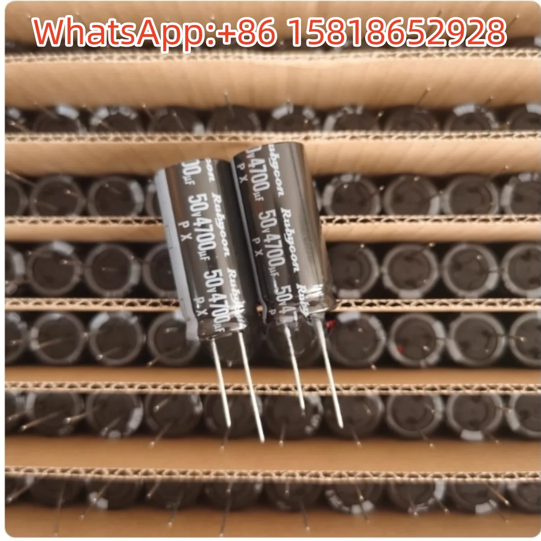 10pcs 4700UF 50V Japan Ruby 50V4700UF 18X40 PX Standard Capacitor Original