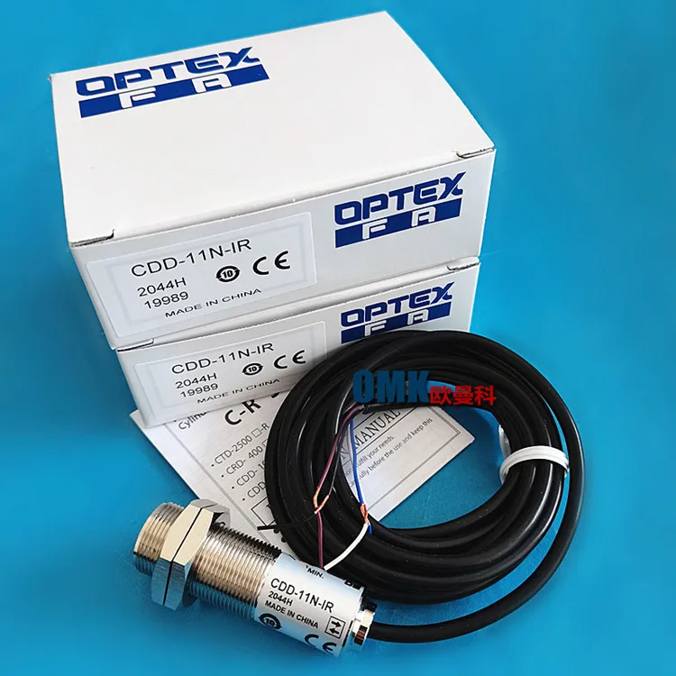 Opus Photoelectric Switch CDD-11N-IR CDD-11P-IR Cylindrical Diffuse Reflection Type NPN PNP Three-wire