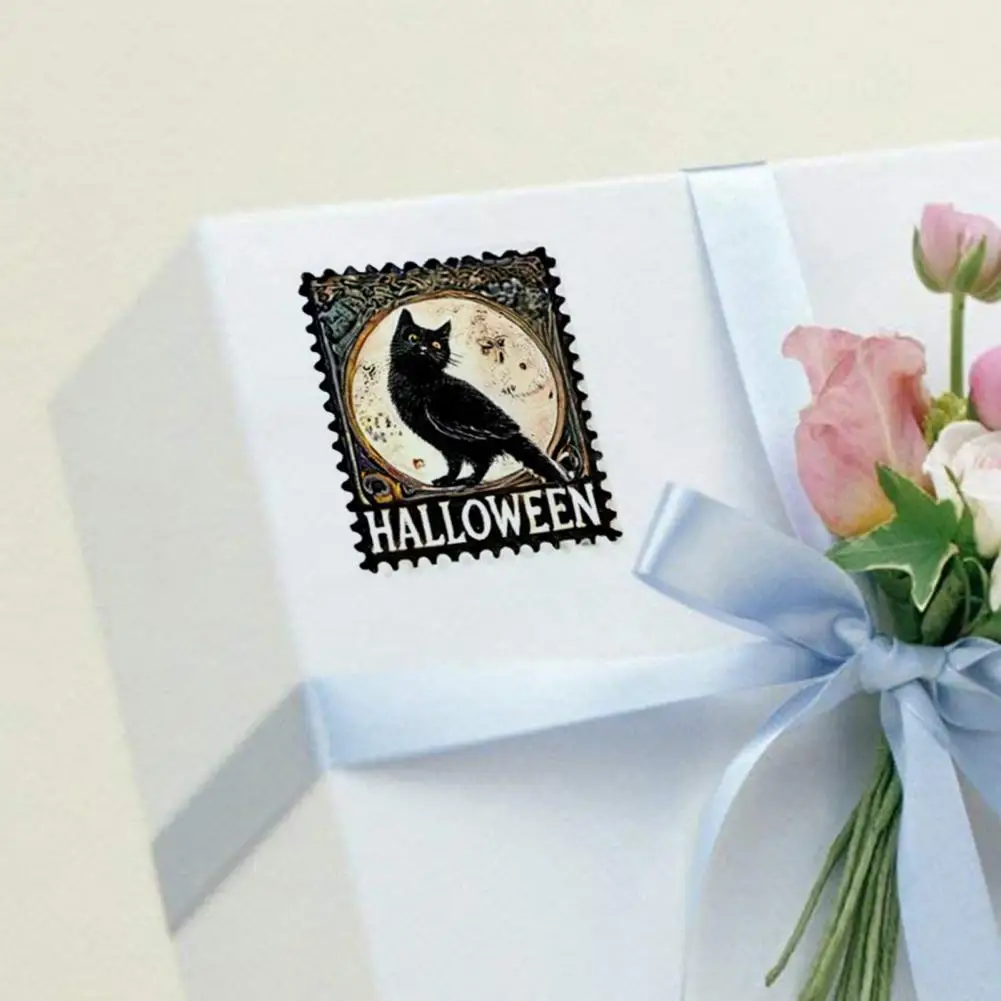 Fantasma zucca strega gatto francobolli spettrale Halloween timbro Set per fai da te Scrapbooking carta fare fantasma zucca gatto per il diario