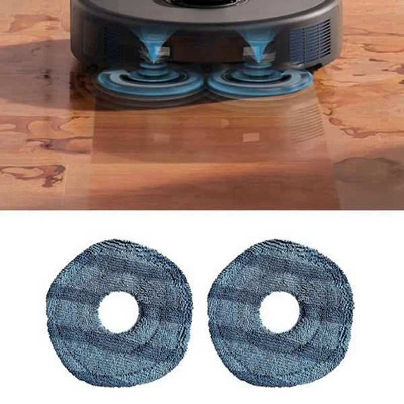 AU-19PCS For Eufy X10 Pro Omni Robot Vacuum Cleaner Main Side Brush Mop Cloth Hepa Filter Accessories Spare Parts