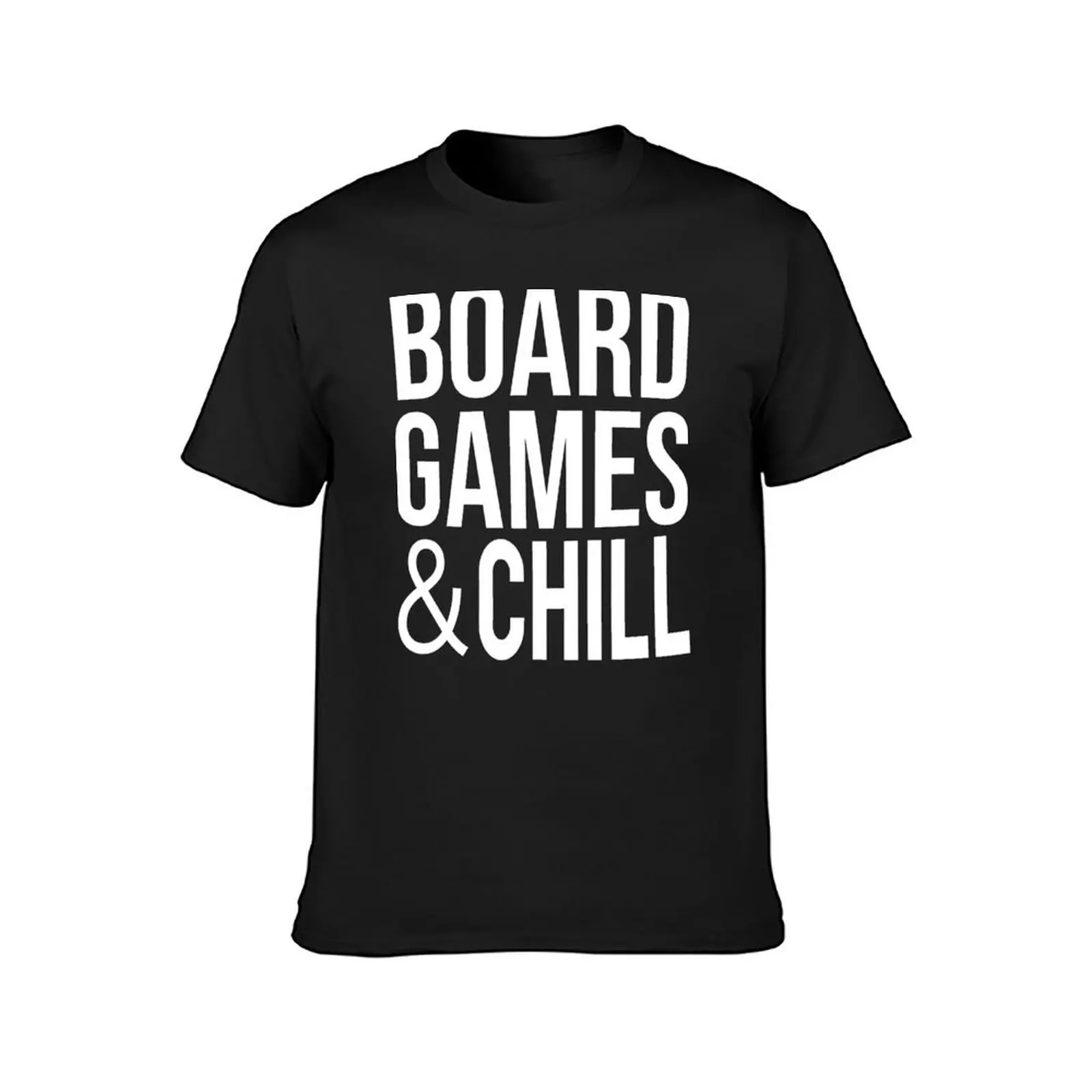 Board Games & Chill T-Shirt cute tops Aesthetic clothing mens graphic t-shirts anime