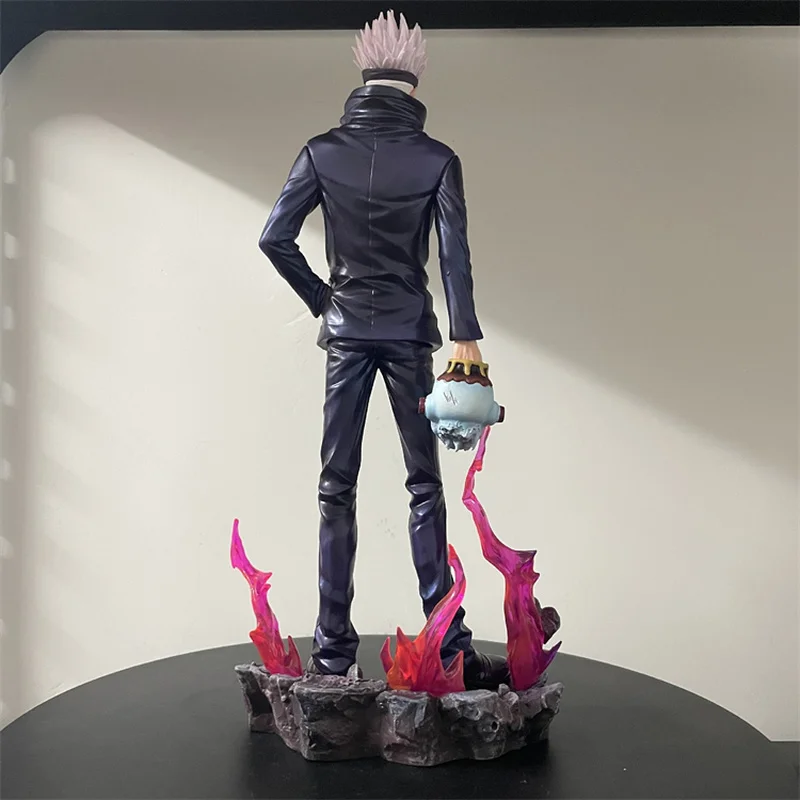 33 cm Jujutsu Kaisen Gojo Satoru Figuren Spielzeug Anime Action Figur mit Zwei Köpfen Manga Figur Modell Ornament Peripherie Geschenk