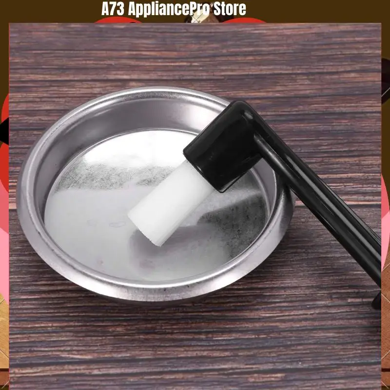 

Coffee Machine Cleaning Set, 12Xcoffee Machine Brush With Spoon And 3 Piece 58 Mm Stainless Steel Back Flush Insert-A73Z