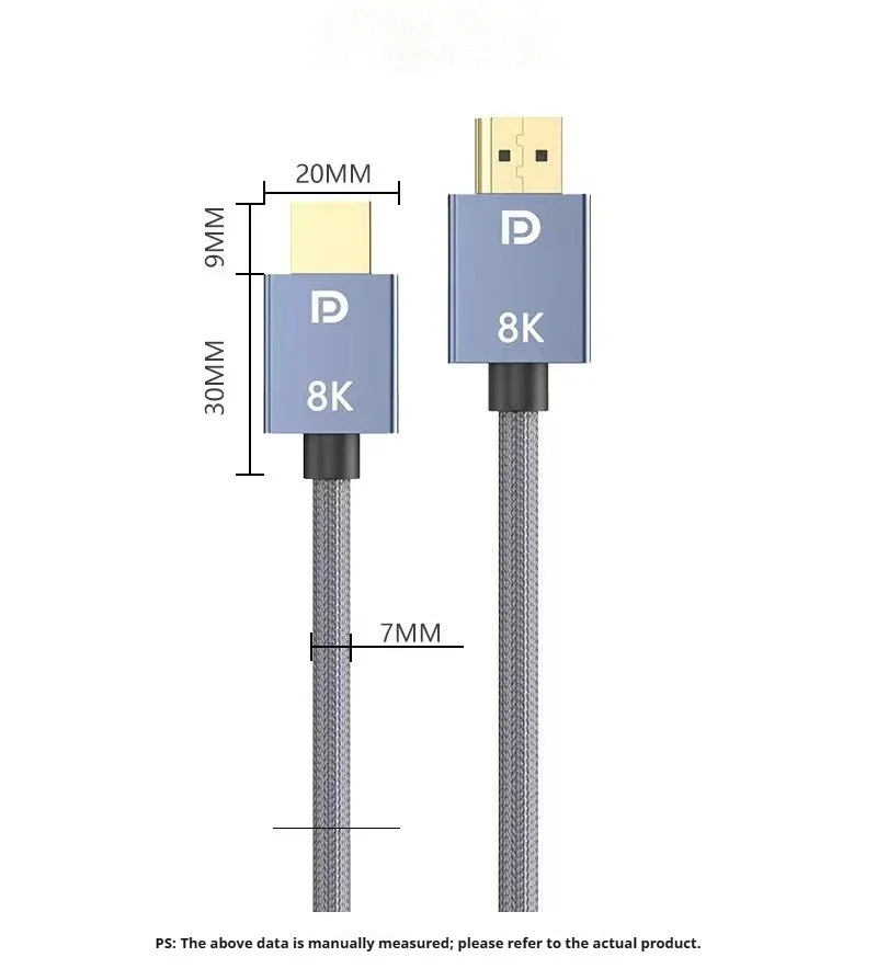 DP cable 8K high definition cable PC dp1.4 e-sports monitor DisplayPort male to male video cable