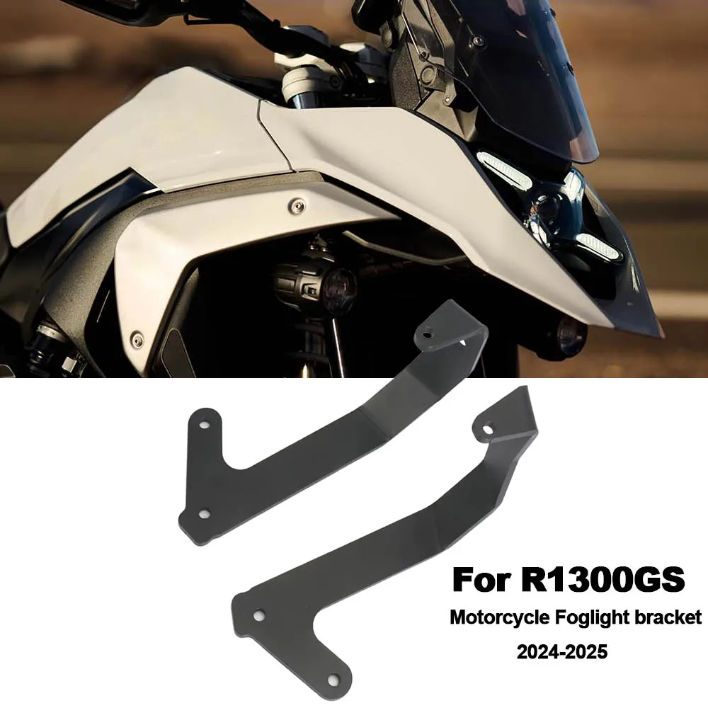 

Auxiliary Lights Bracket Fog Lights Bracket Motorcycle Lower Driving Light Mount For BMW R1300 GS R1300GS Adventure 2024 2025