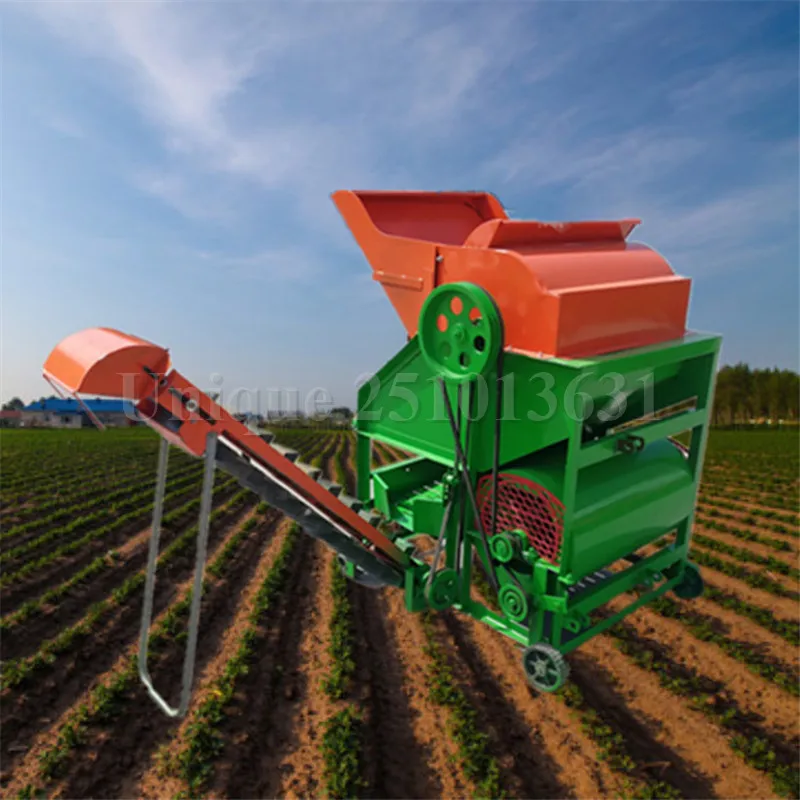 

Electric Automatic Dry and Wet Peanut Picking Machine Groundnut Picker Peanut Harvester for Farmer