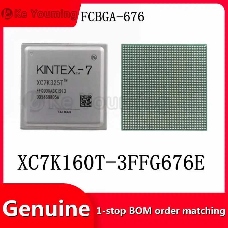 

1 шт. XC7K160T-3FFG676E FCBGA-676 FPGA-программируемая схема интегральной схемы для управляемых ворот