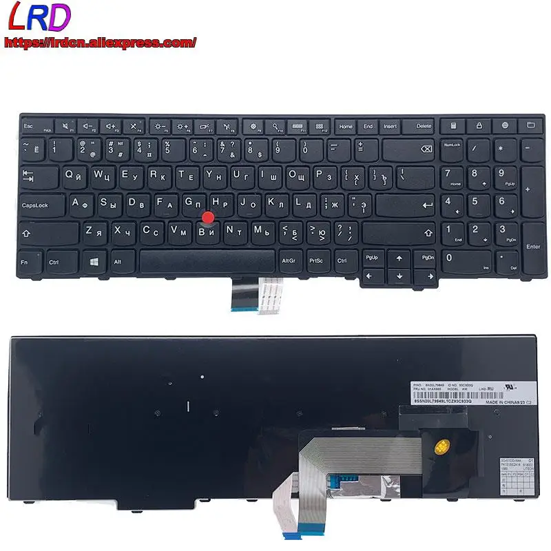 Imagem -03 - Teclado do Portátil do Russo do ru Novo T440 T450 T460 T440s T450s E431 E440 X240 X250 X260 T540p W540 W541 T550 E531 E540 L540 L440