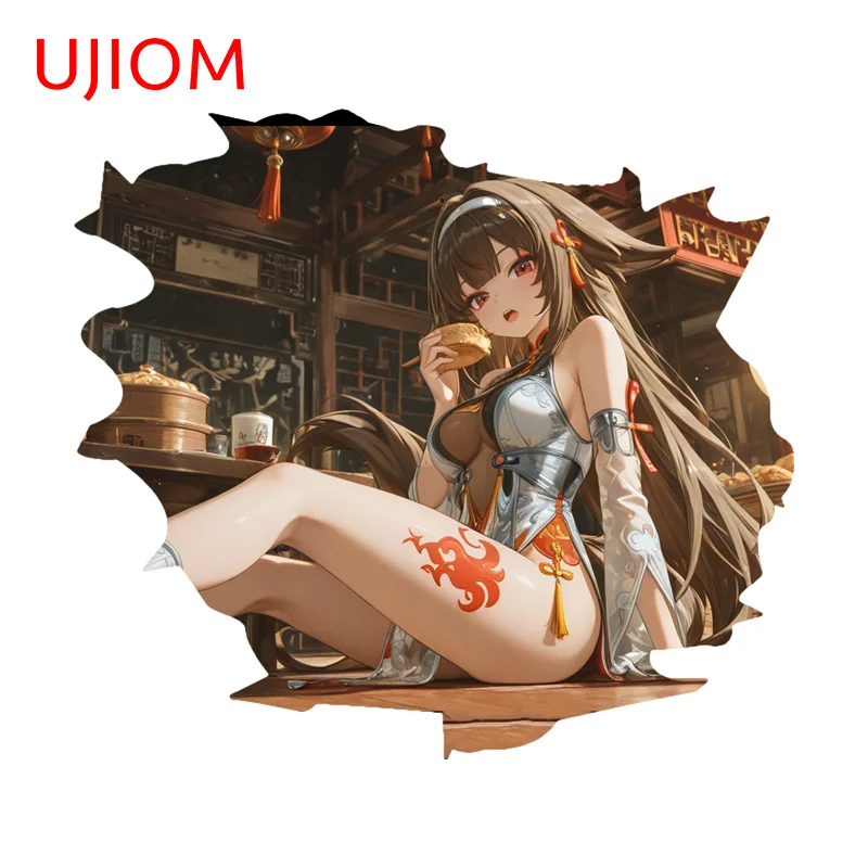 UJIOM Zenless Zone Zero Tear Style Wall Sticker Seductive Ye Shunguang Waterproof Vinly Decal Suitable For Living Room Decor