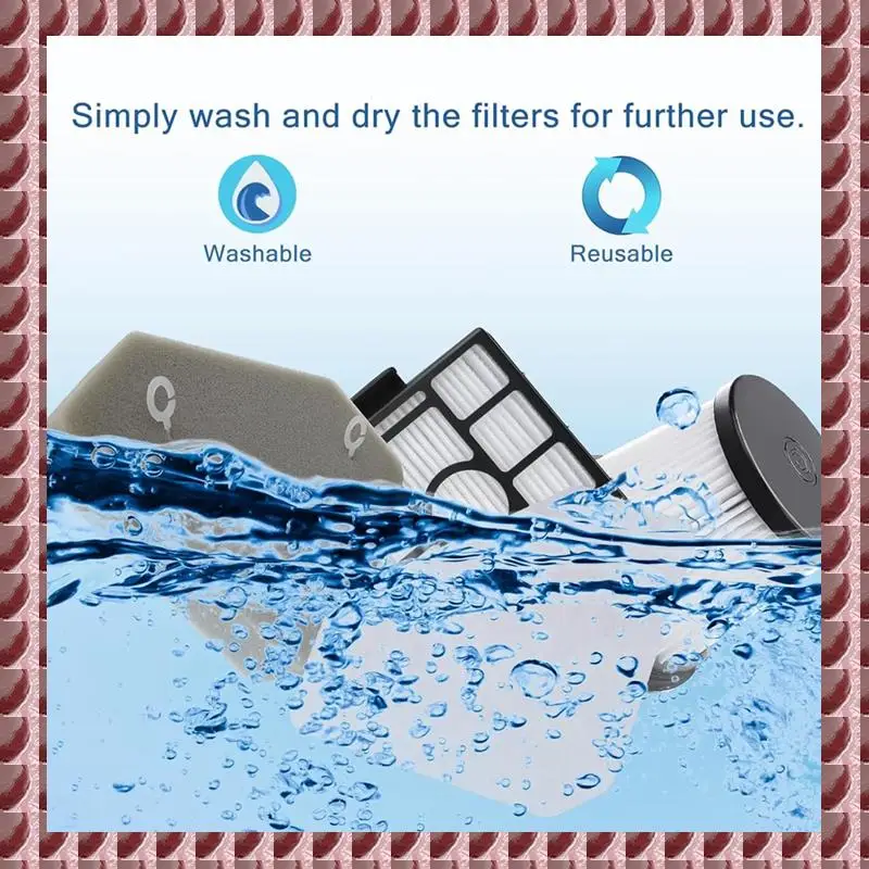 

A95G Vacuum Hepa Filter Set For Shark BU3523 Clean Lightweight, Clean And Empty Cordless Stick Vacuum Cleaner