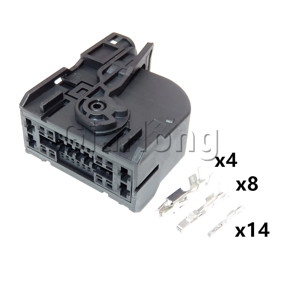 1 Set 26 Ways AC Assembly Automobile Parts Car Cable Harness Socket Small Current Power Composite Connector