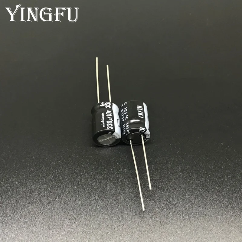 330uF 10V NICHICON KL Series 10x12.5mm Low Leakage Current 10V330uF Aluminum Electrolytic capacitor