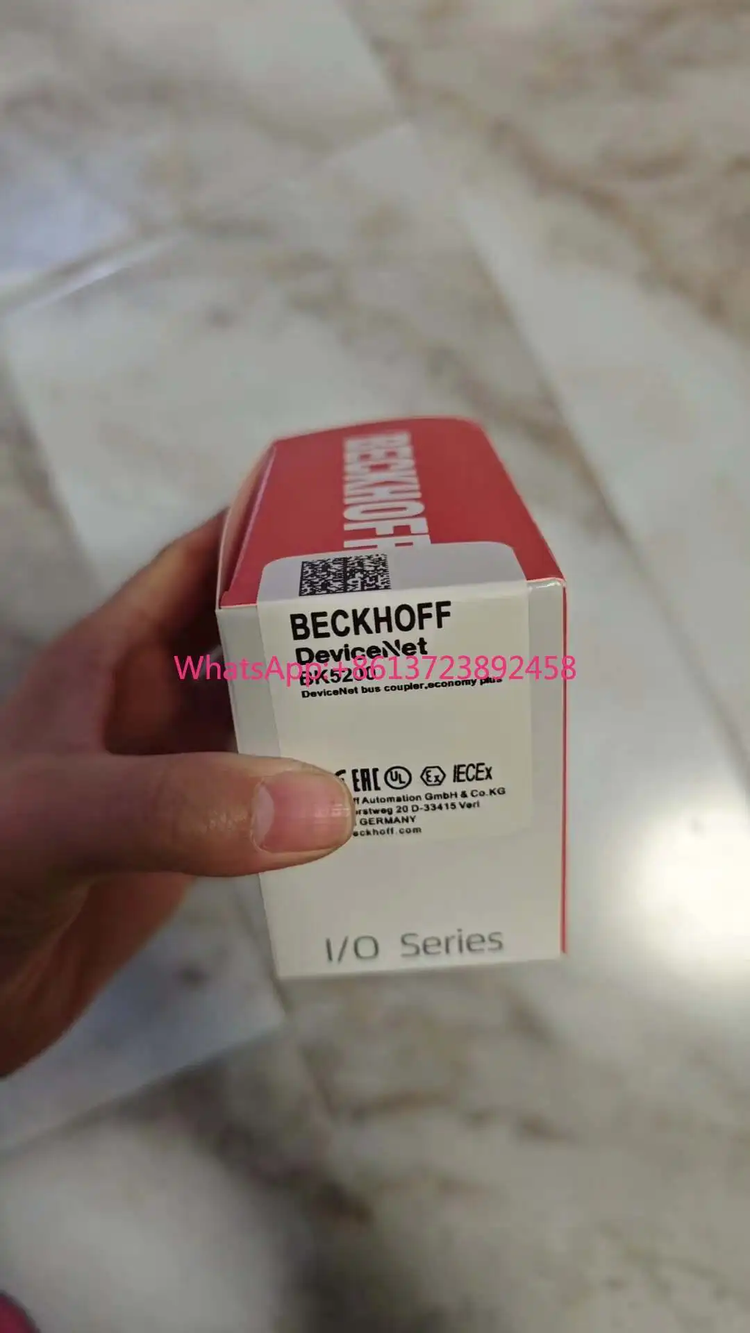 

Beckhoff BK5200 DeviceNet Bus Coupler, I/O Series,