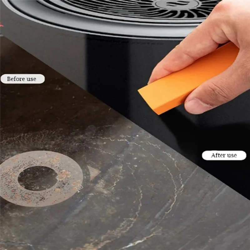 2025 Trendeasy Limescale Eraser Bathroom Glass Rust Remover Rubber Household Kitchen Cleaning Tools Kitchen Scale And Rust Brush