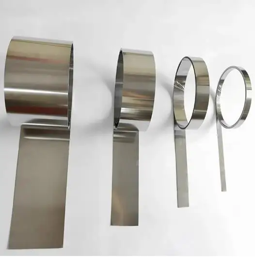 1/2/5Meters Width 25mm-80mm 304 Stainless Steel Foil Strip Sheet Thin Plate Narrow CNC Metal Thickness 0.05-1mm Customizable