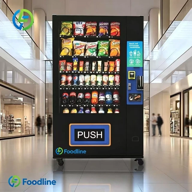 FL Customized Smart Self-Service Snack Vending Machine for Sale – 24/7 Self-Service