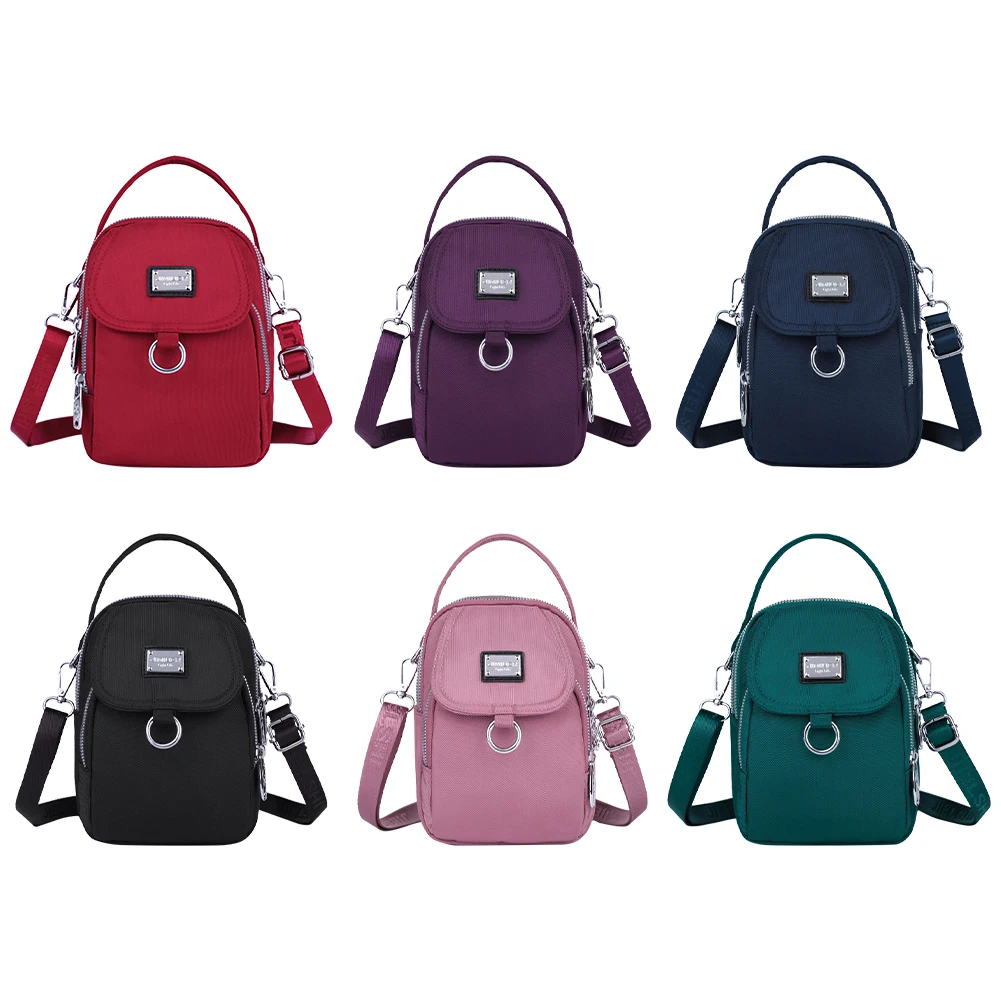 Bolsa de Ombro Oxford feminina, sacola portátil, elegante, simples, impermeável, casual, alça ajustável, fim de semana, férias, moda