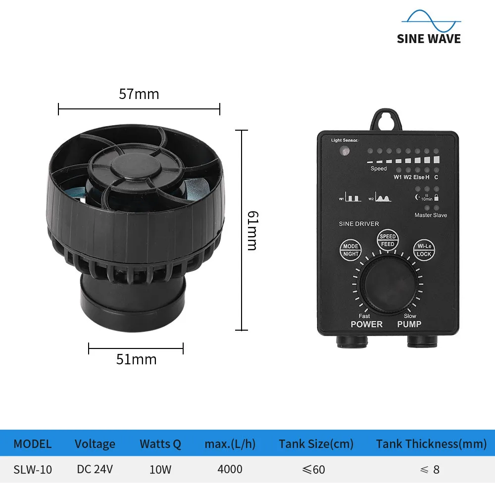 Wave Making Pump WiFi Silent Eco-Friendly Plastic Recirculation Surfing Pump