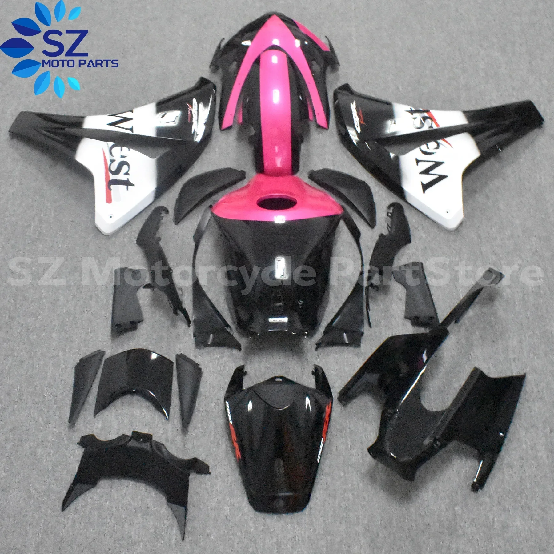 4Gifts 신형 ABS 전체 페어링 키트 혼다 CBR1000RR 2008 2009 2010 2011 08 09 10 11 바디워크 세트 레드 쿨