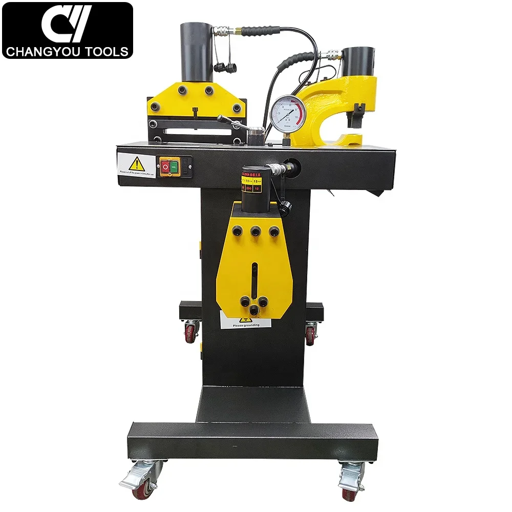 

Busbar 3in1 Processing Bending Cutting Punching Machine DHY-200